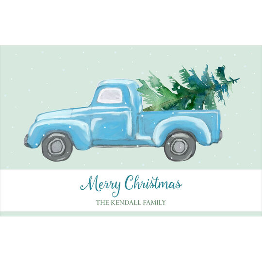 Blue Truck Placemats